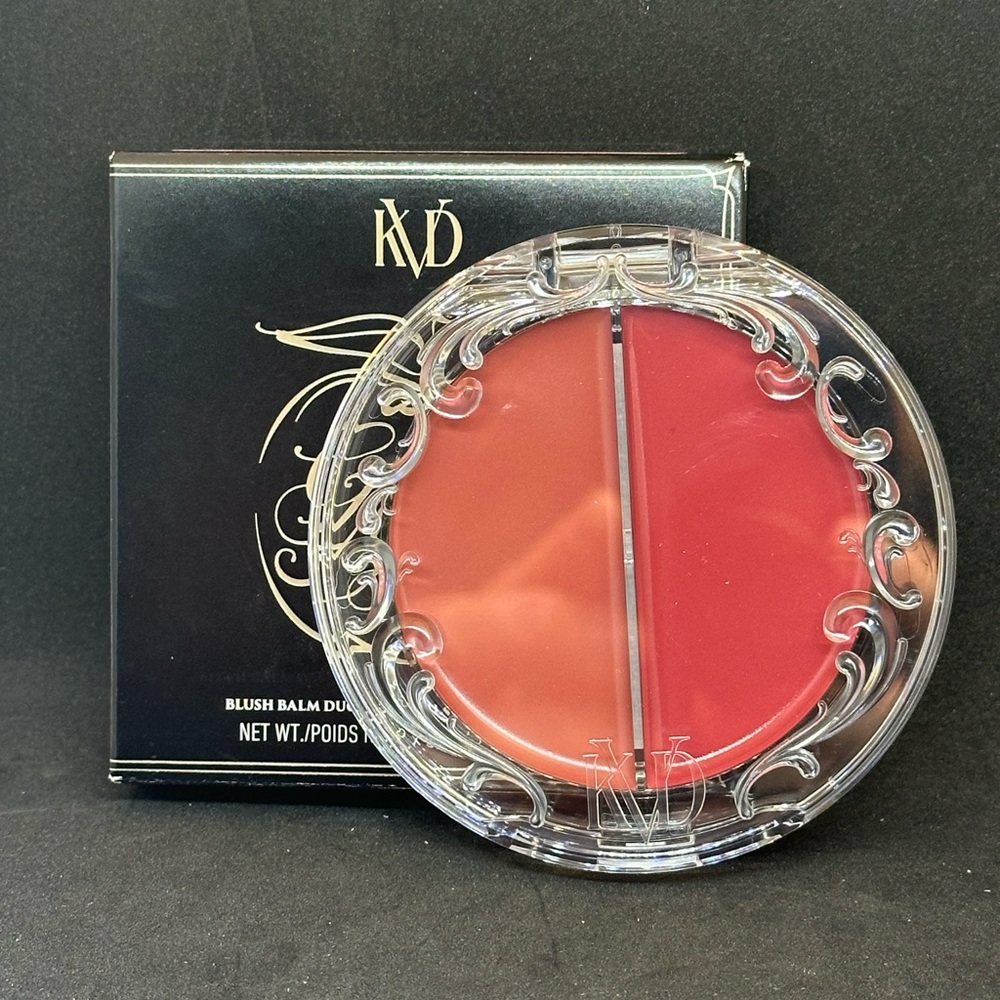 🆕 KVD Beauty 🍎Good Apple🍎 Blush Balm duo ✨new unused in box✨ secret thicket 10